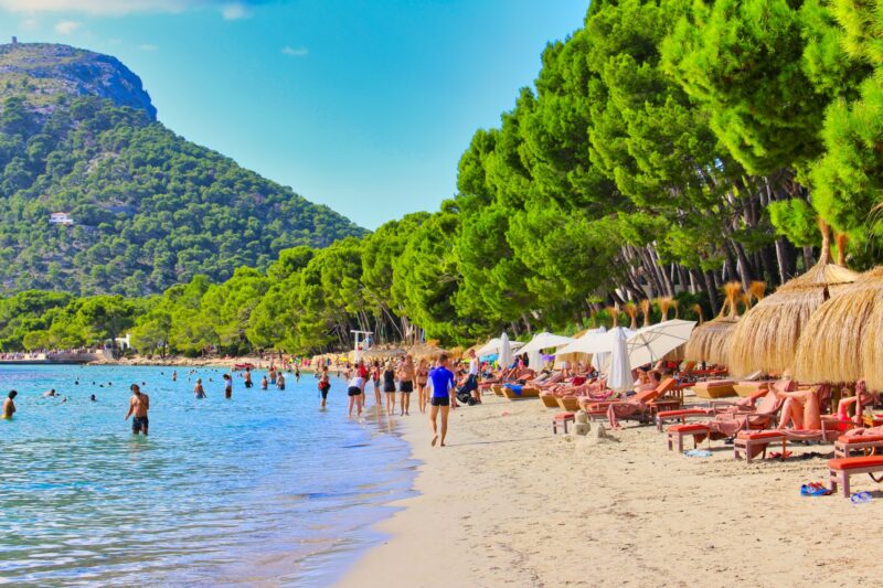 strand op mallorca verkennen